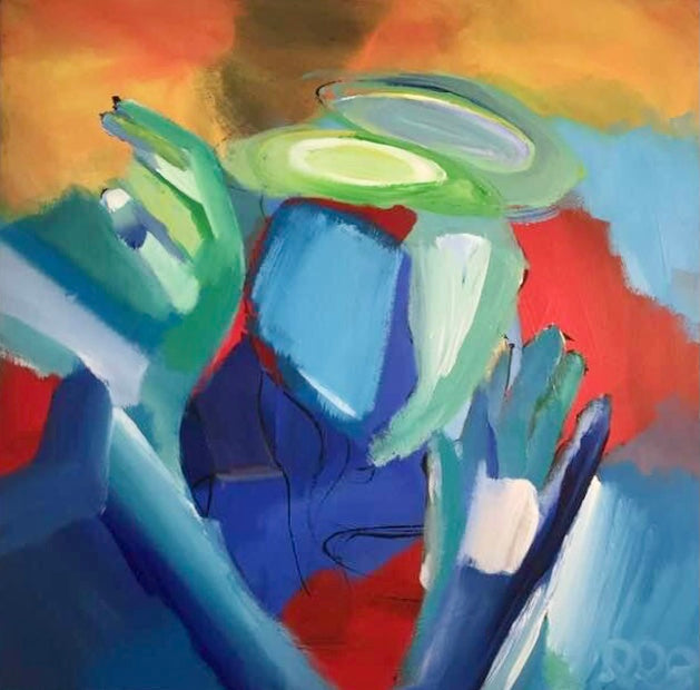 Hænder (60 X 60 cm)