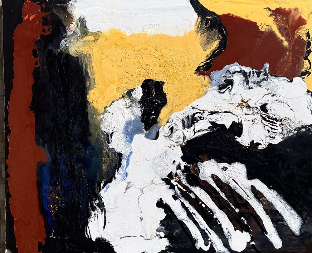 Hesten (80 X 100 cm)