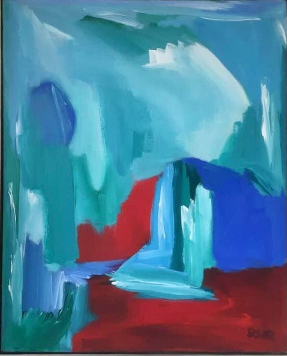 Drengen og havet (60 X 80 cm)