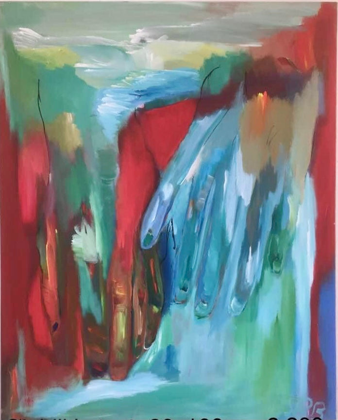 Øjeblikket (80 X 100 cm)