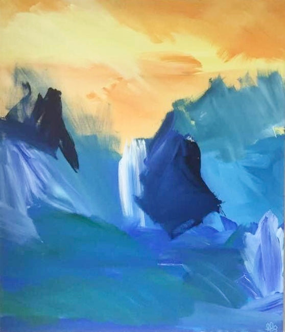 Sollyset (60 X 70 cm)